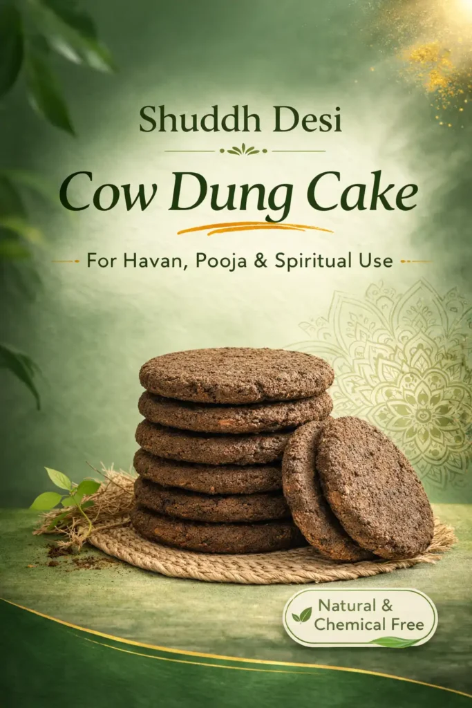 cow dung cakes