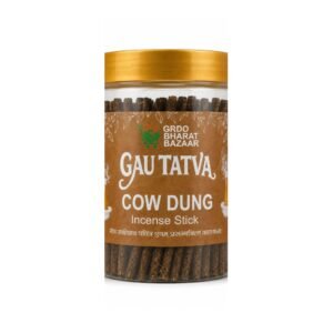 GAU TATVA Natural Cow Dung Incense Sticks for Pooja Havan and Meditation