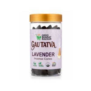 GAU TATVA Lavender Incense Cones Natural Cow Dung Dhoop Cones